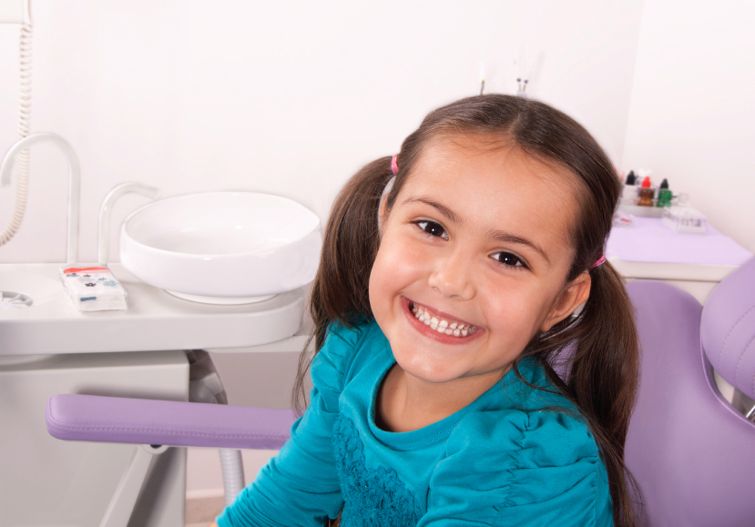 young person in dental office